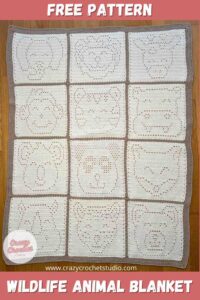 Wildlife Animal Blanket